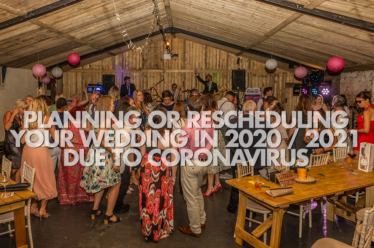 Coronavirus Advice Planning Rescheduling Wedding 2020 2021