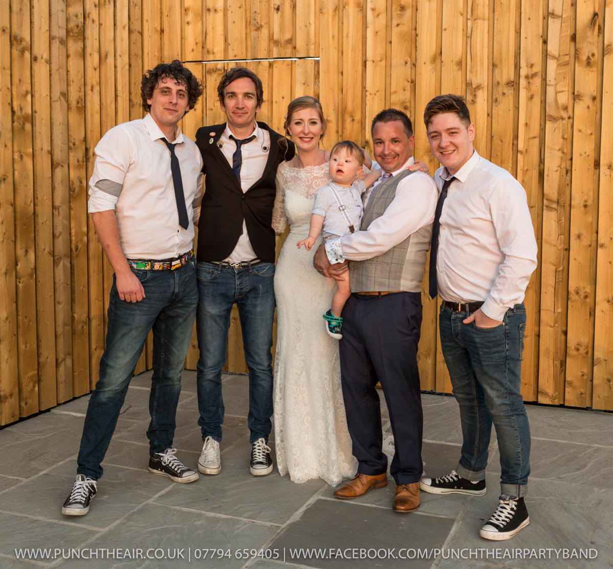 Wedding Band Bashall Barn