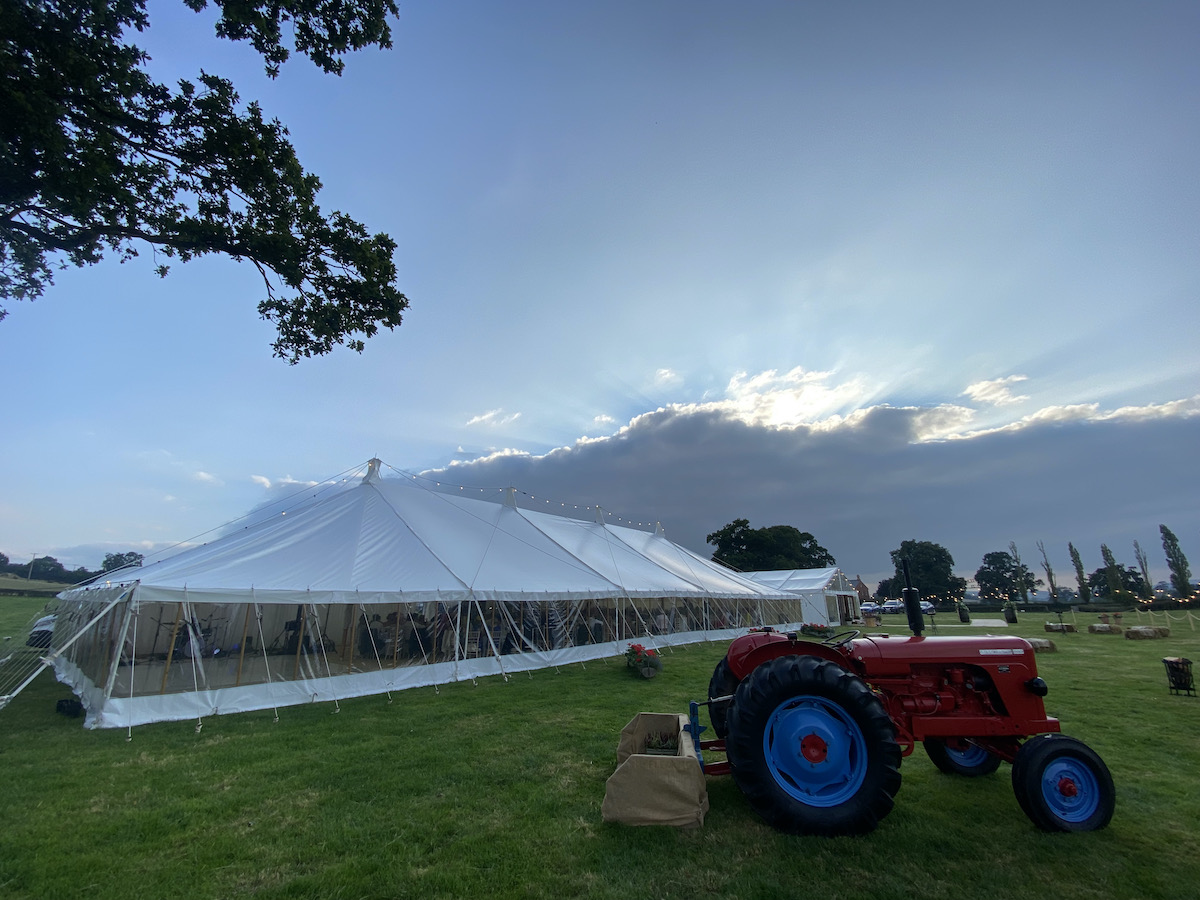 find a band for a wedding on a farm