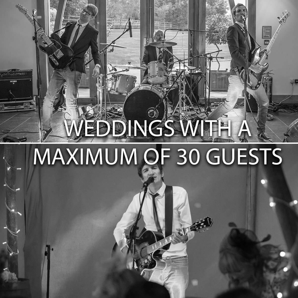 Weddings With A Maximum Of 30 Guests