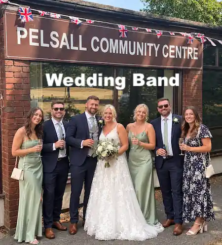 Pelsall Community Centre Wedding Band