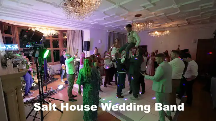 Salt House wedding band performing at Standon Hall Staffordshire